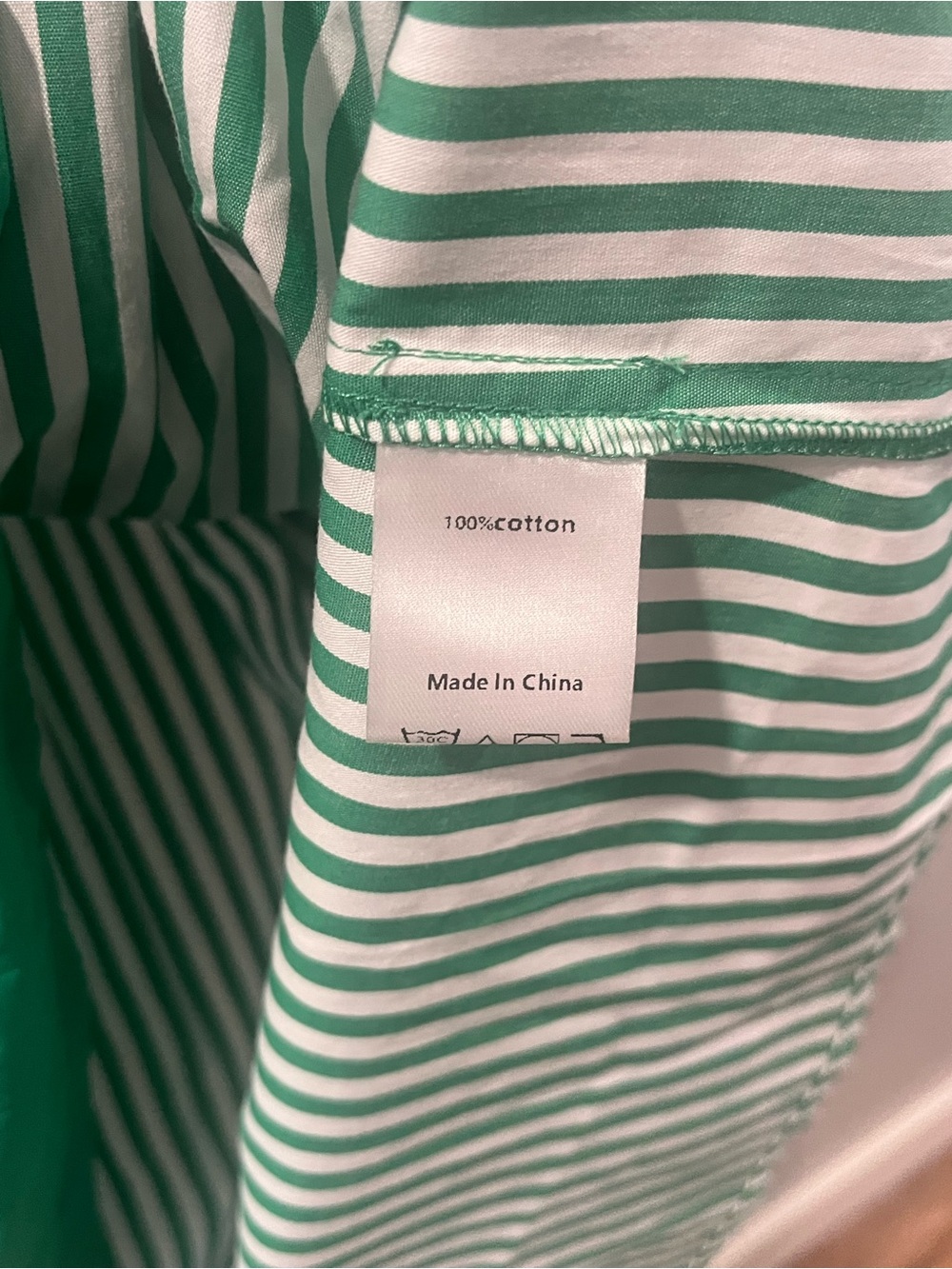 Petal & pup Women's Didi Frill Mini Dress Size Small NWT Green - Picture 6 of 11